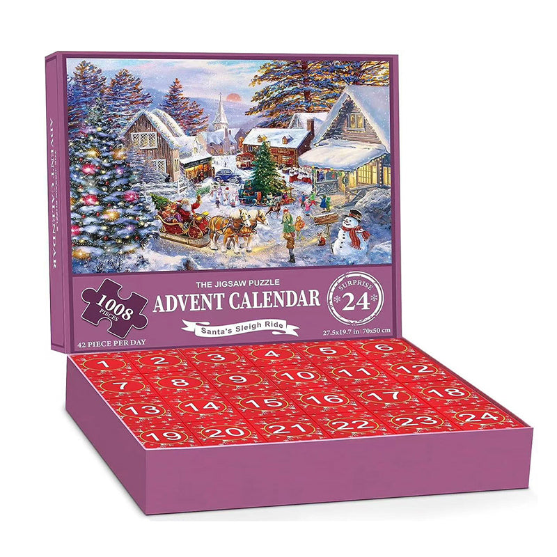 Advent Calendar 2024 Christmas Jigsaw Puzzles