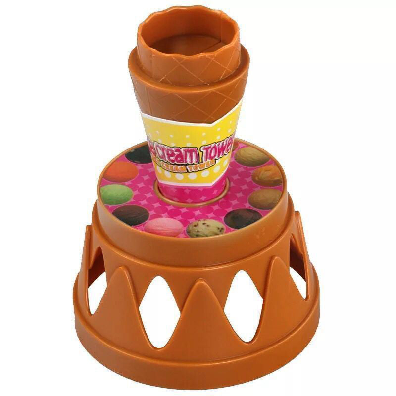 Ice Cream Toy Stacking Tower Set