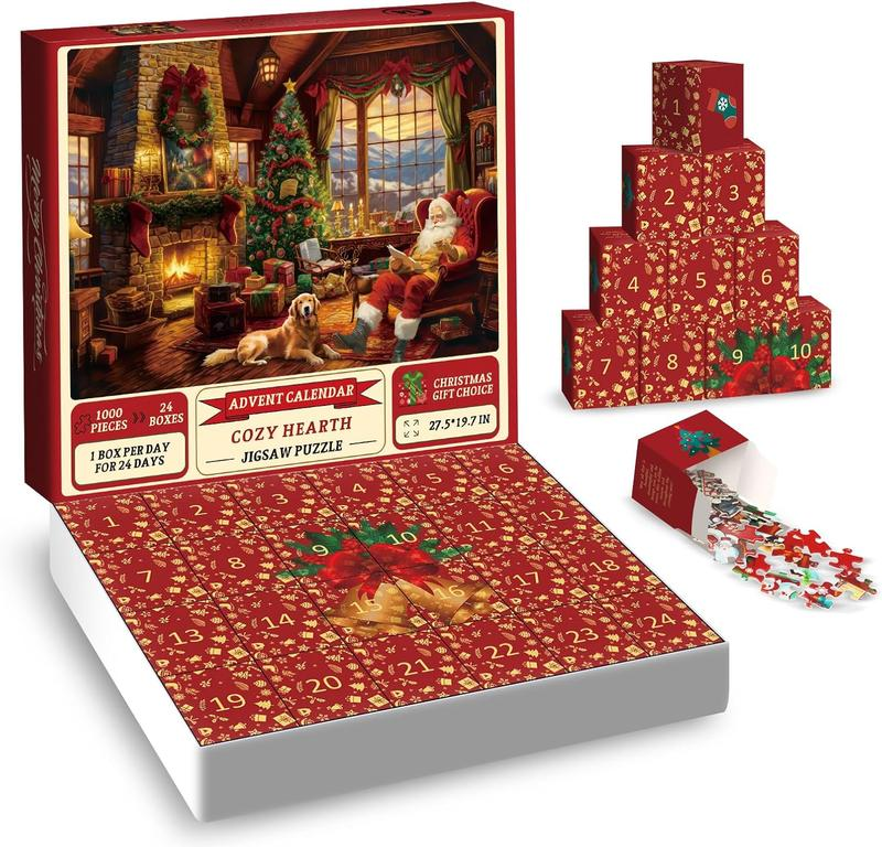 Advent Calendar 2024 Christmas Jigsaw Puzzles