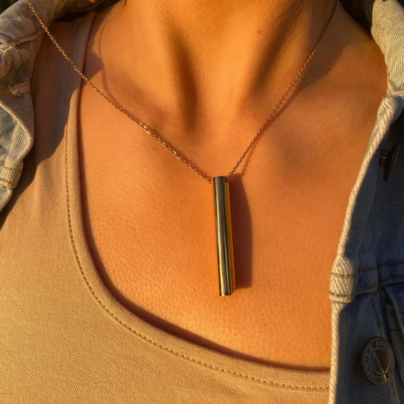 Stainless Steel Whistle Necklace