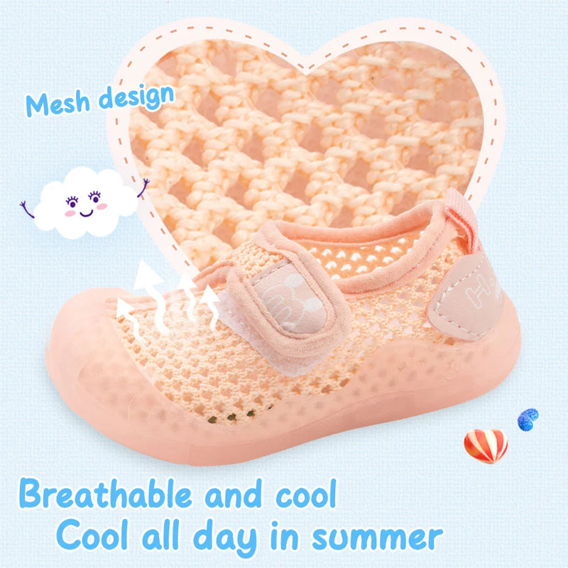 Non-Slip Baby Mesh Shoes