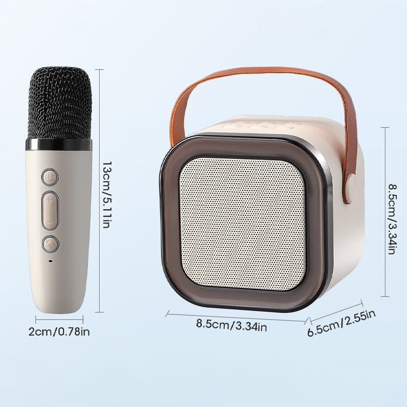 🎵Mini Karaoke Machine with Wireless Microphones