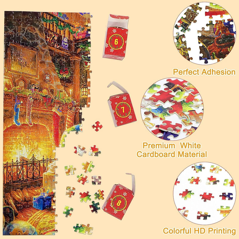 Advent Calendar 2024 Christmas Jigsaw Puzzles