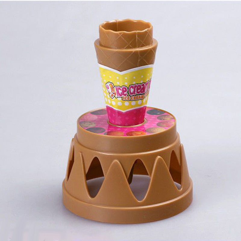 Ice Cream Toy Stacking Tower Set