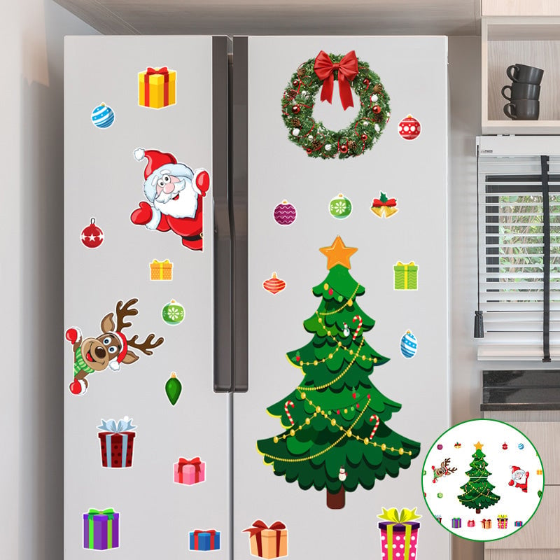 Christmas-themed Magnetic Stickers