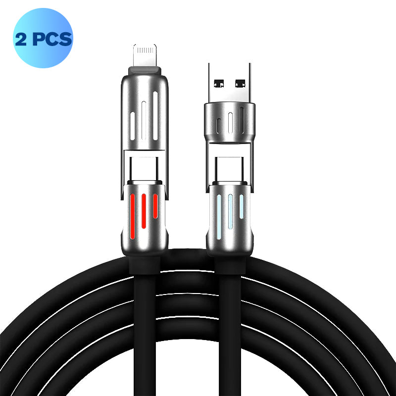 240W 4-in-1 USB C Cable