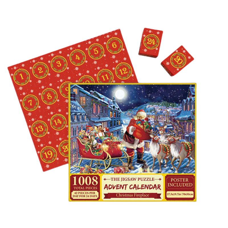 Advent Calendar 2024 Christmas Jigsaw Puzzles