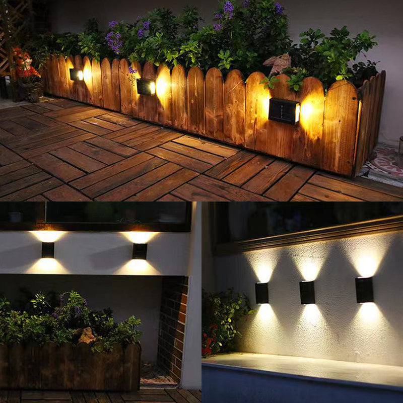 Outdoor Solar Wall Mount Path Lamp