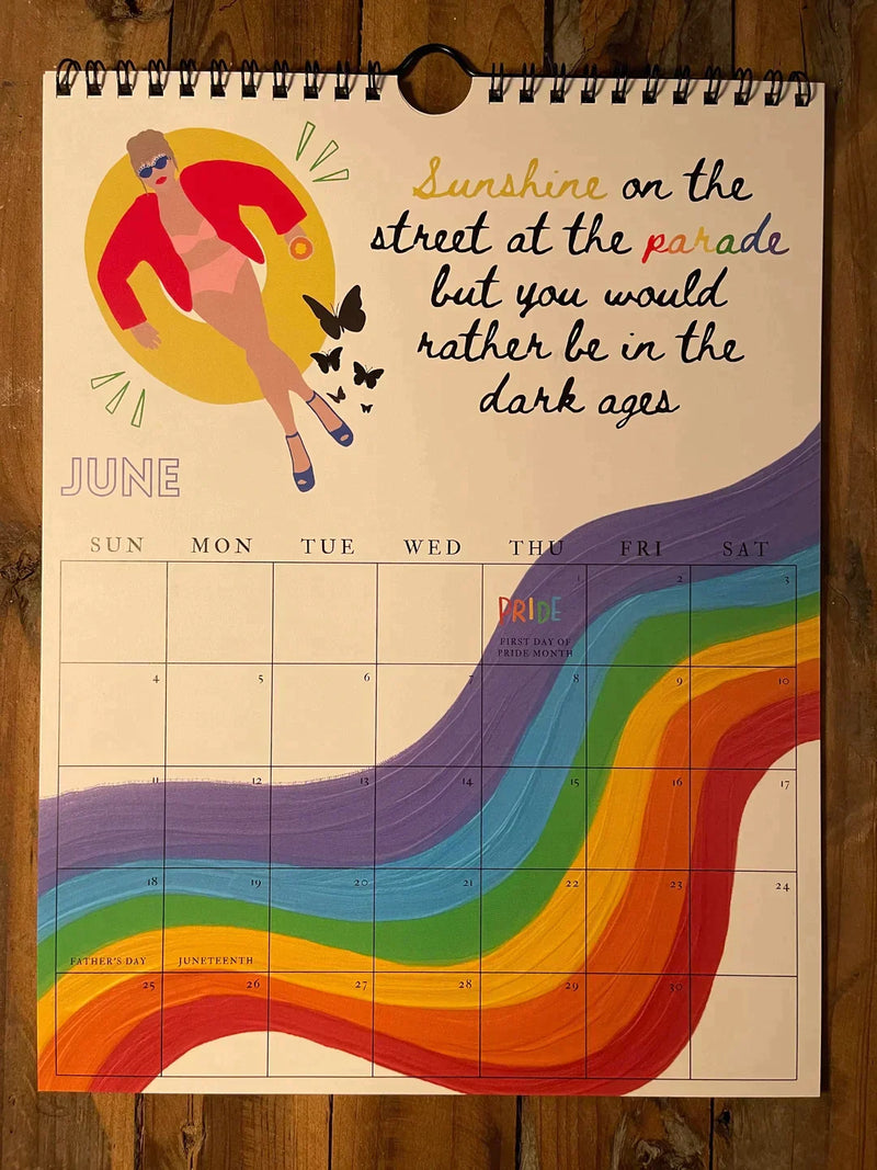 TS Lyrics Calendar