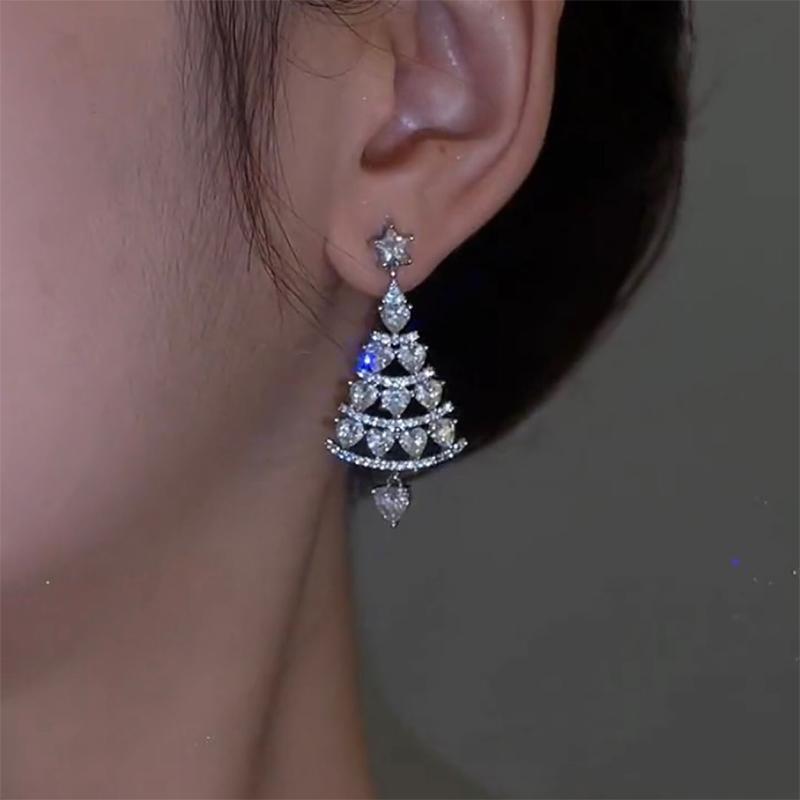 Pre-Sale>>Christmas Tree Earrings