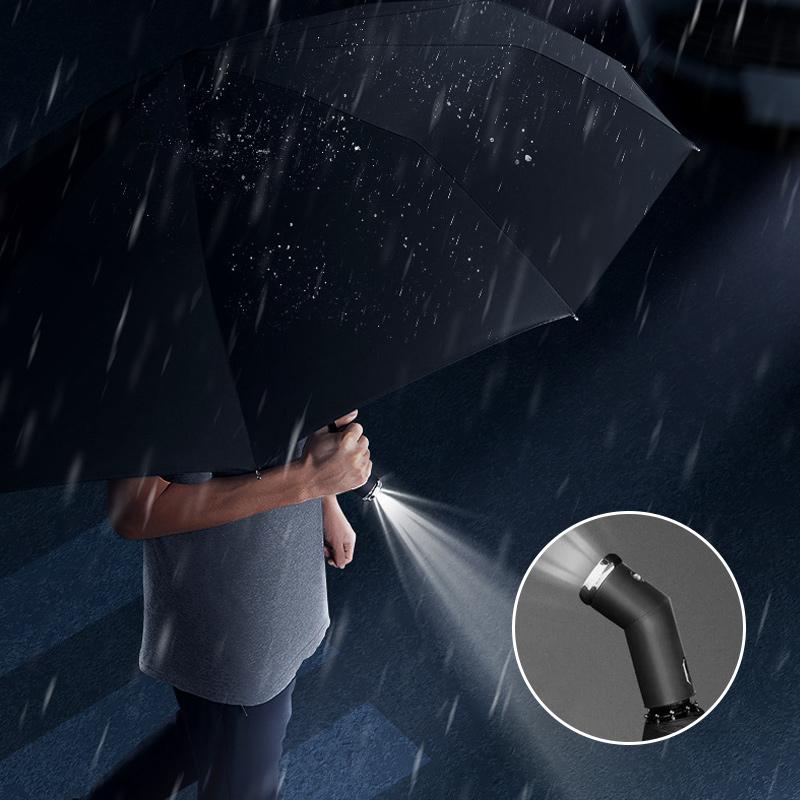 LED Windproof Sun & Rain Umbrella