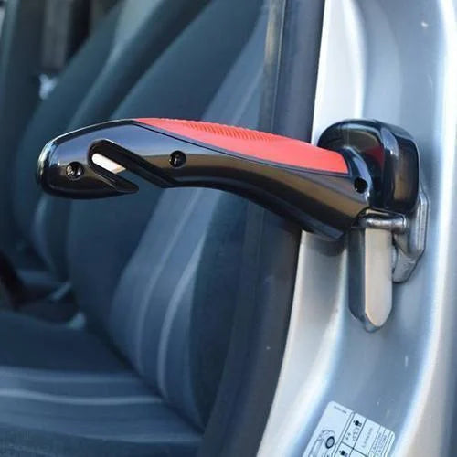 2 in 1 Car Escape Hammer & Door Handle