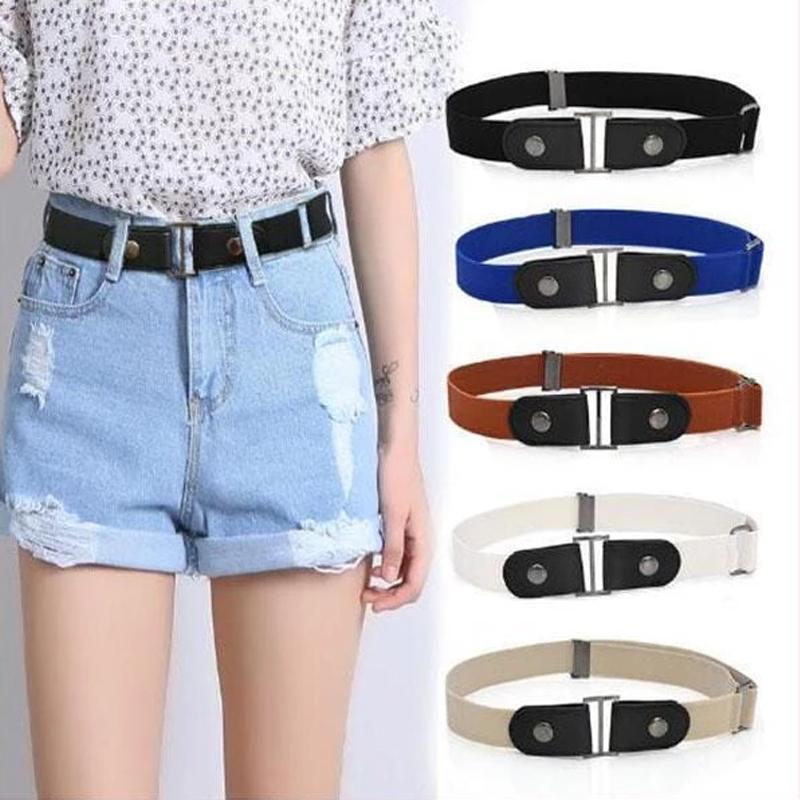 Buckle-free Invisible Elastic Waist Belts for Adults & Children