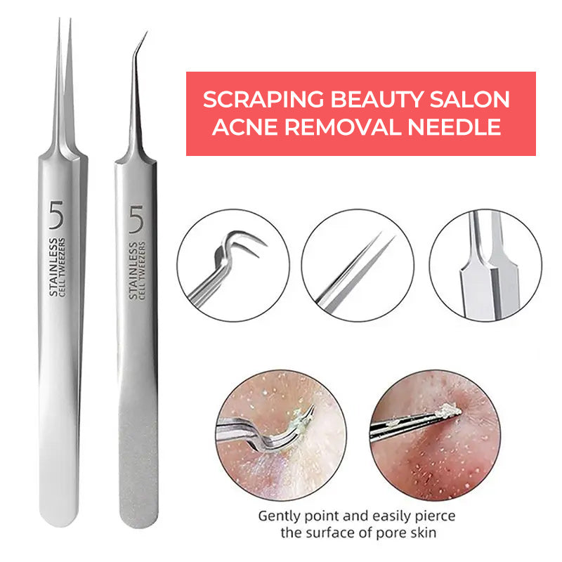 Professional Facial Blackhead Remover Tweezers