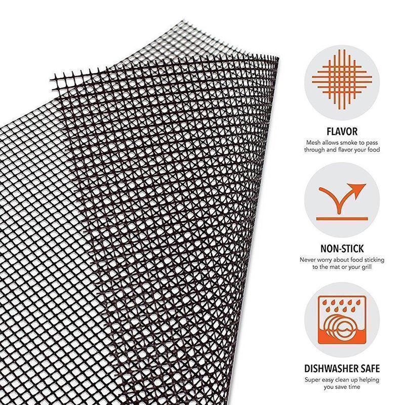 Reusable Non-stick PTFE-Fiberglass Grill Mat