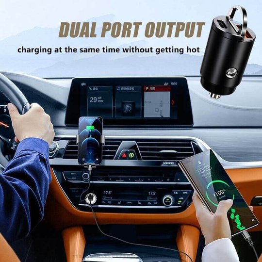 30W Fast Mini Stealth Car Adapter