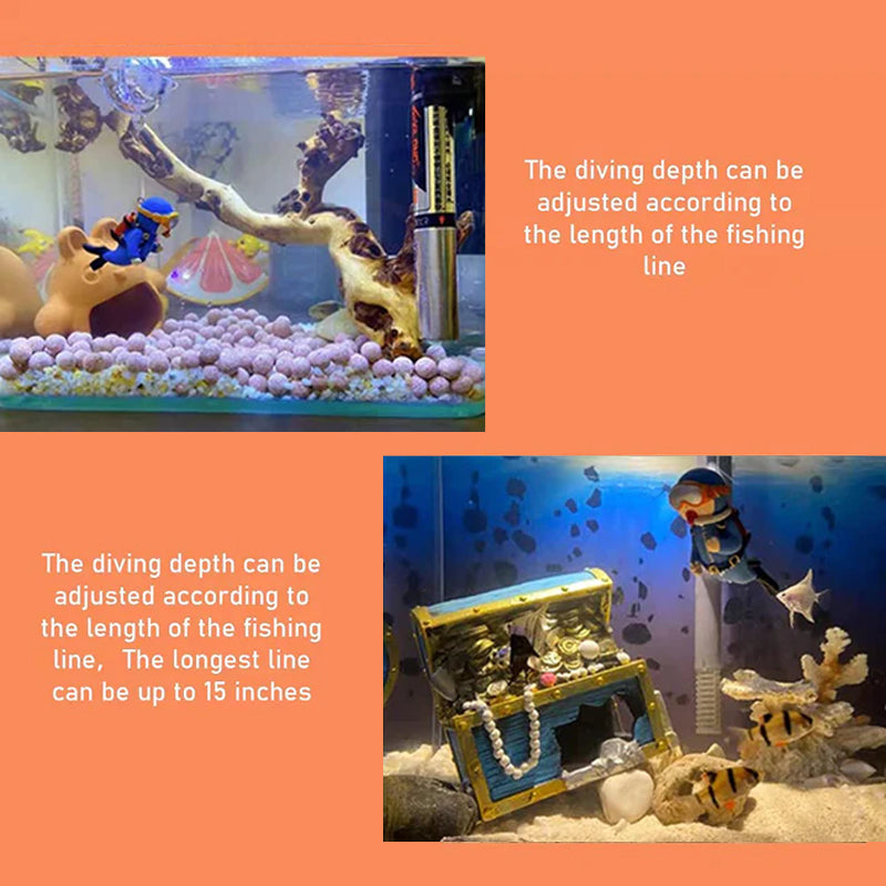 Lovely Diver Aquarium Fish Tank Decorations