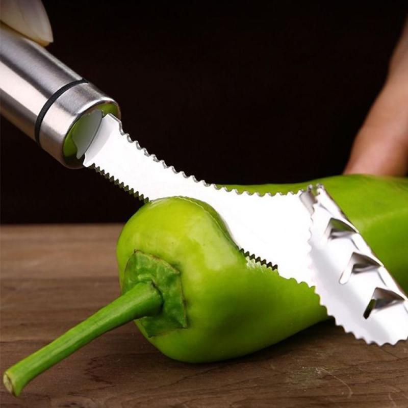 Stainless Steel Chili Corer Peppers Seed Remover