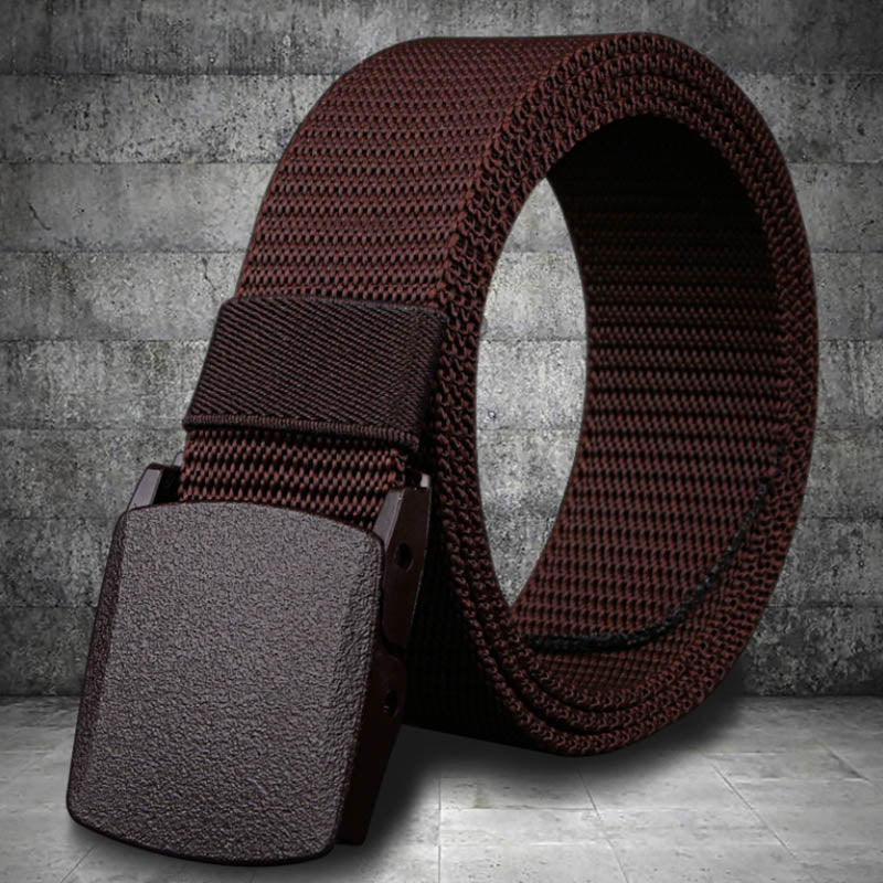 Non-Metallic Non-Magnetic Buckle Nylon Belt