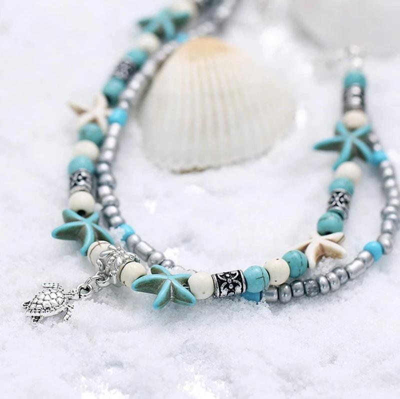 Sea Turtle Anklet