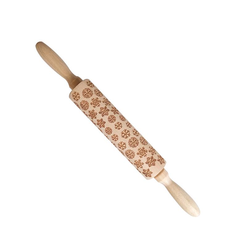 Christmas Print Rolling Pin