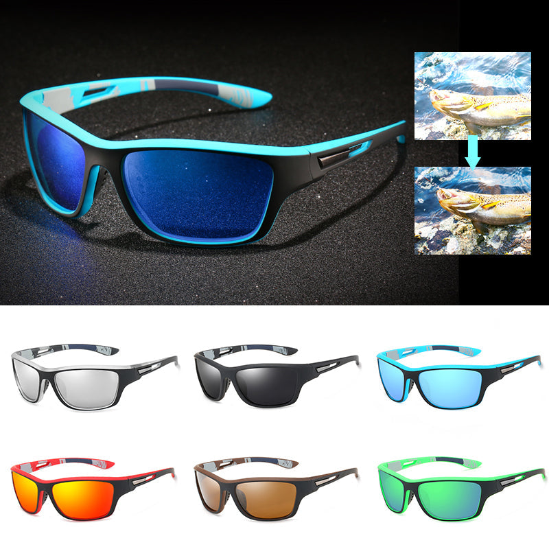 Outdoor Sports Sunglasses with Anti-glare Polarized Lens