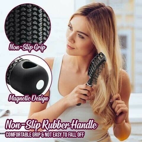 Detangler Bristle Nylon Hairbrush